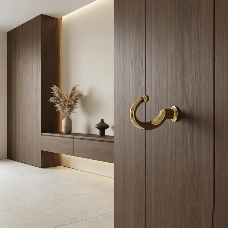 Vješalica ORSA / Zlatno sjajna