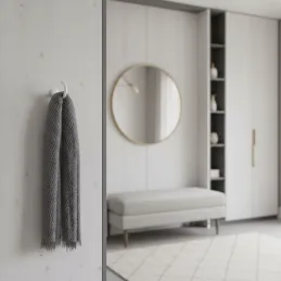 Vješalica ORSA / Bijela mat