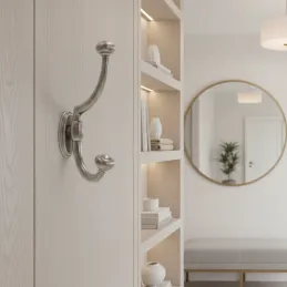 Vješalica rustikalna PLUTO / Starosrebrna