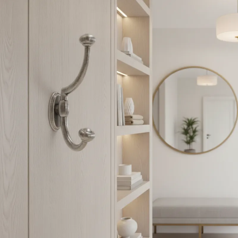 Vješalica rustikalna PLUTO / Starosrebrna