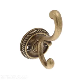 Rustikalna vješalica GALILEO / Stara mjedi