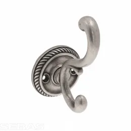 Rustikalna vješalica GALILEO / Staro srebrna