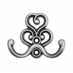 Rustikalna vješalica STRADIUS MINI / Starosrebrna