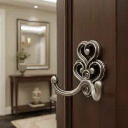 Rustikalna vješalica STRADIUS MINI / Starosrebrna