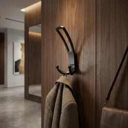 Vješalica LAMAR XL / Crna mat