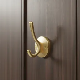 Vješalica ELIA / Zlatna mat