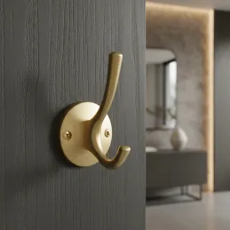 Vješalica ELIA / Zlatna mat