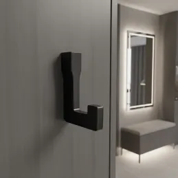 Vješalica CARMEN / Crna mat