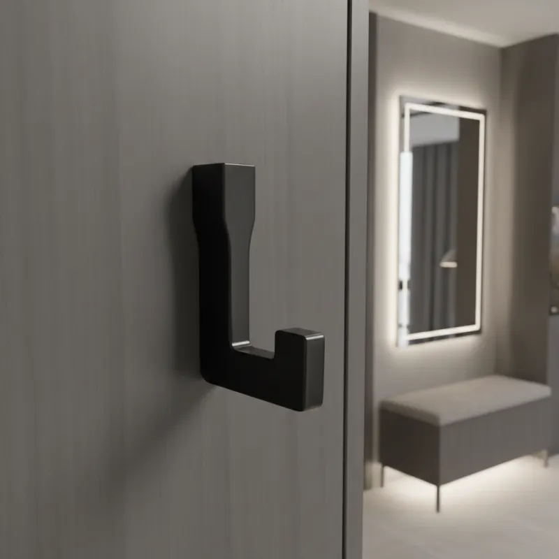 Vješalica CARMEN / Crna mat