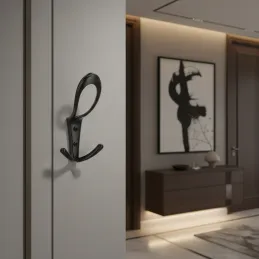 Vješalica BELAGO Maxi / Crna mat