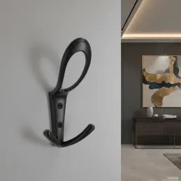 Vješalica BELAGO Maxi / Crna mat