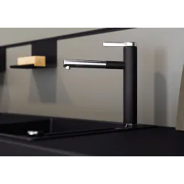 Baterija Blanco LINUS S / silgranit / izvlačiva tuš ručka