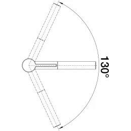 Baterija Blanco LINUS S / silgranit / izvlačiva ručica
