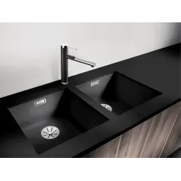 Baterija Blanco LINUS S / silgranit / izvlačna tuš