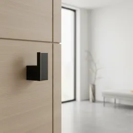 Vješalica DESIGNO / Crna mat