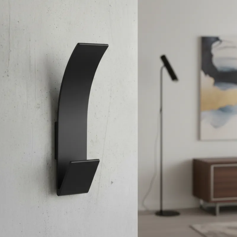 Vješalica ALBERTO / Crna mat