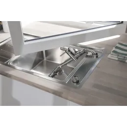 Baterija Blanco LINUS / krom