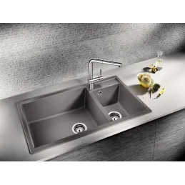 Baterija Blanco LINUS-S s tušem / Sjajni krom