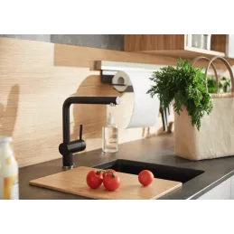 Baterija Blanco LINUS-S s tušem - silgranit / Tartufo