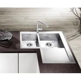 Baterija Blanco LINUS S - F - za prozor s tušem / Sjajni krom