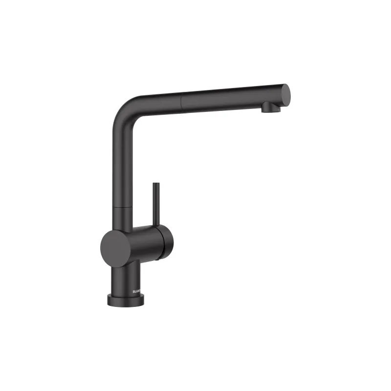 Baterija Blanco LINUS S - F - za prozor s tušem / Crna mat