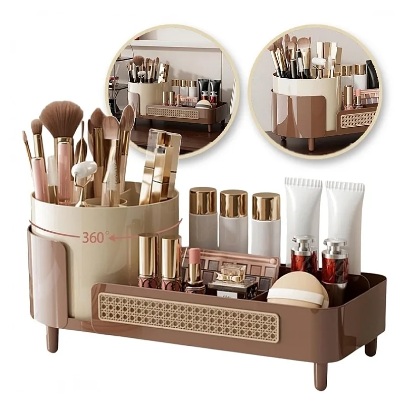 Okrétni organizator za kozmetiku MAKEUP / Smeđa