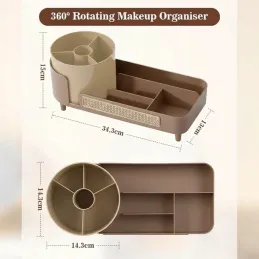 Okrétni organizator za kozmetiku MAKEUP / Smeđa