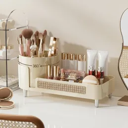 Rotirajući organizator za kozmetiku MAKEUP / Krem