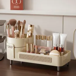 Rotirajući organizator za kozmetiku MAKEUP / Krem