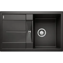 Kameninški sudoper Blanco METRA 45 S / Crna