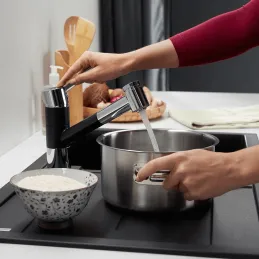 Kamenin sudoper Blanco METRA 45 S / Bijela soft