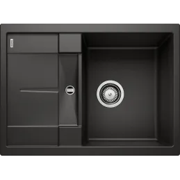 Kameninjski sudoper Blanco METRA 45 S Compact / Crna