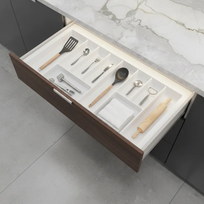 Pribor CRISTALL protuklizna površina / Bijela