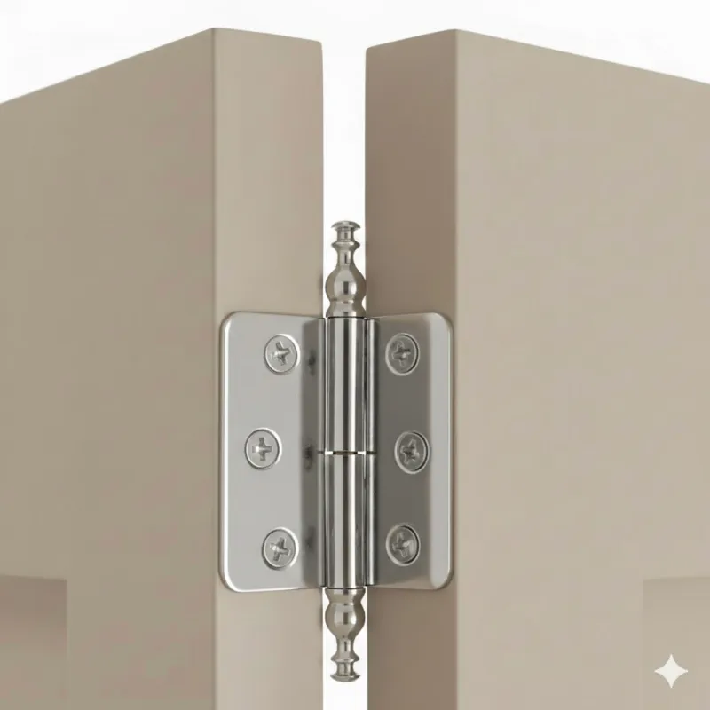 Ukrasna krilna šarka 78 mm / Sjajni krom