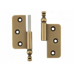 Ukrasna krilna šarka 78 mm / Antički mesing