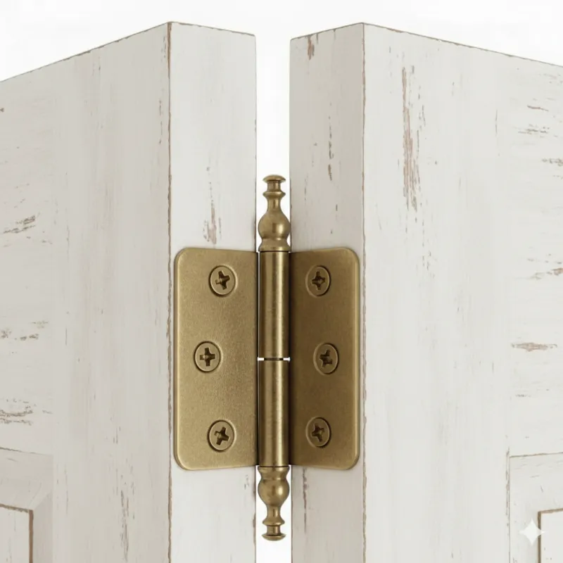 Ukrasna krilna šarka 78 mm / Antički mesing