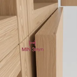 Pogonski mehanizam za bezručno otvaranje vrata MOVE Mini / Bijela