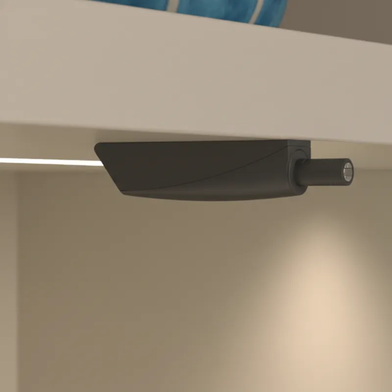 Piest za otvaranje vrata bez ručki MOVE Maxi / Antracit