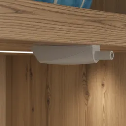 Puž za otvaranje vrata bez ručki MOVE Maxi / Siva