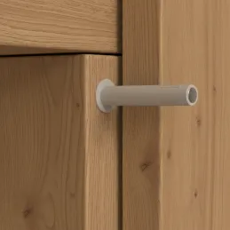 Puž za otvaranje vrata bez ručki MOVE Maxi / Siva