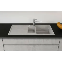 Kameninjski sudoper Blanco METRA 6 S / Crna