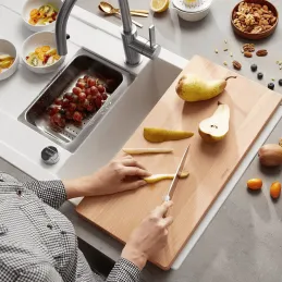 Kameninjski sudoper Blanco METRA 6 S / Siva stijena