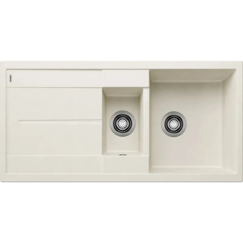 Kamniti sudoper Blanco METRA 6 S / Soft bijela