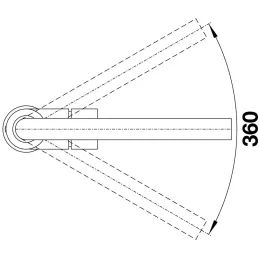 Baterija Blanco DARAS / krom