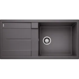 Kamenin sudoper Blanco METRA XL 6 S / Siva stijena