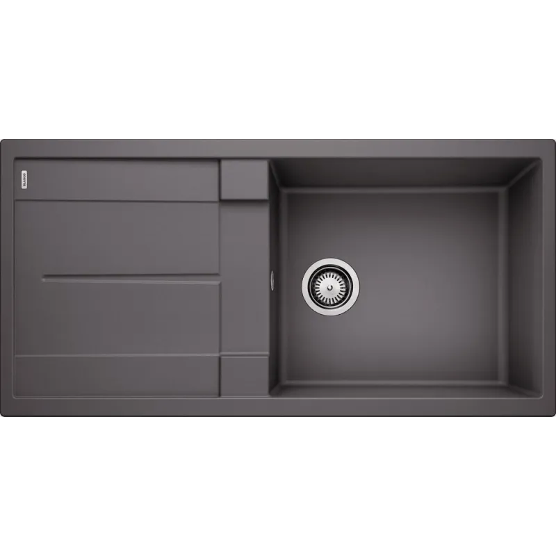 Kamenin sudoper Blanco METRA XL 6 S / Siva stijena