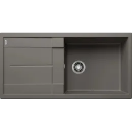 Kamniti sudoper Blanco METRA XL 6 S / Siva vulkan