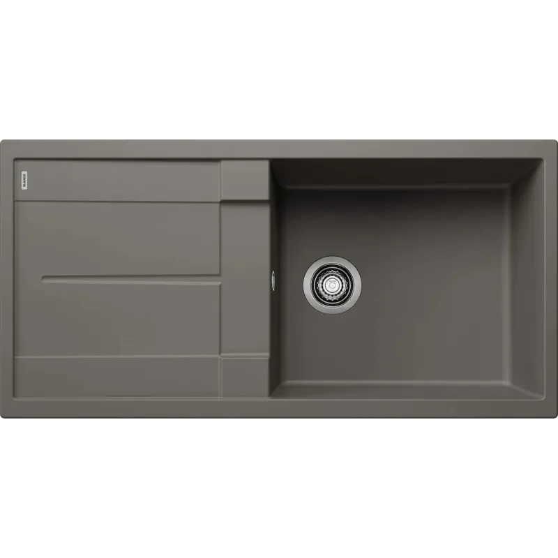 Kamniti sudoper Blanco METRA XL 6 S / Siva vulkan