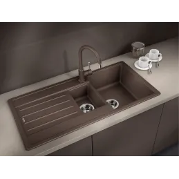 Baterija Blanco DARAS / silgranit / izvlačna tuš glava