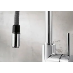 Baterija Blanco DARAS / silgranit / izvlačna tuš glava